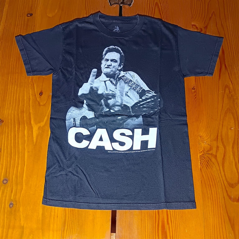 T SHIRT ROCK CASH TG S